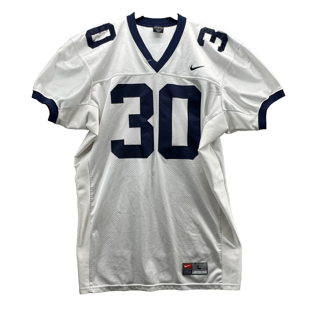 VTG Nike Penn Stat Nittany Lions #30 Jersey Mens Large Sport University Football
